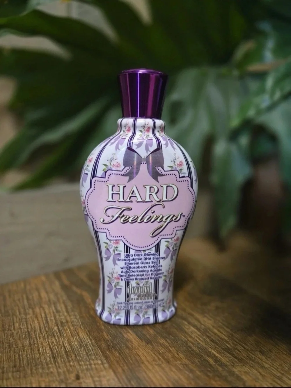 Hard Feelings Ultra Dark Tanning Lotion — Purple